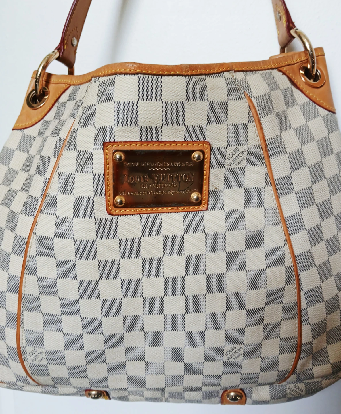 Azur Canvas Hobo Bag. Used. In good condition