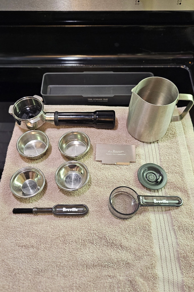 Breville Coffee Maker, the Barista express with box - photo 3