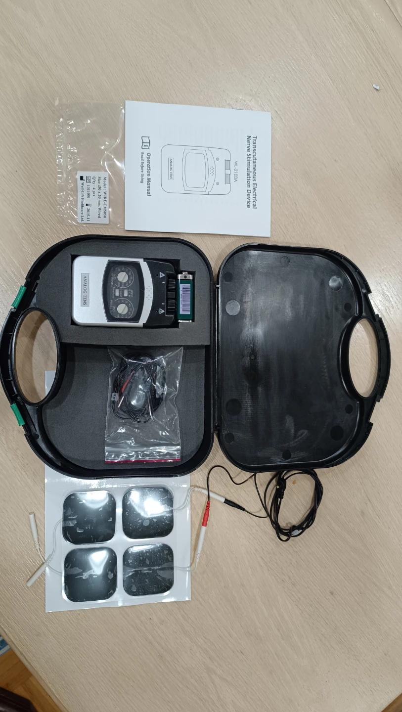 Well-Life Healthcare TENS Device WL-2103A with 50x50mm Wires