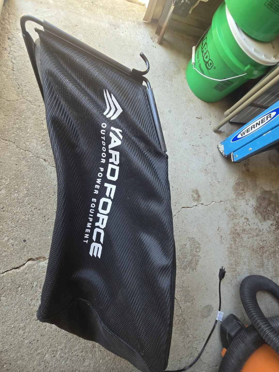 Yard Force Replacement Grass & Leaf Collection Bag Attachment
