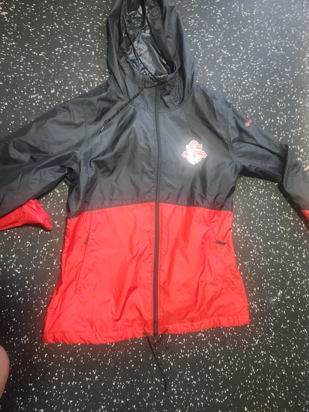 Columbia Toronto FC Lightweight Hooded Jacket Size S
