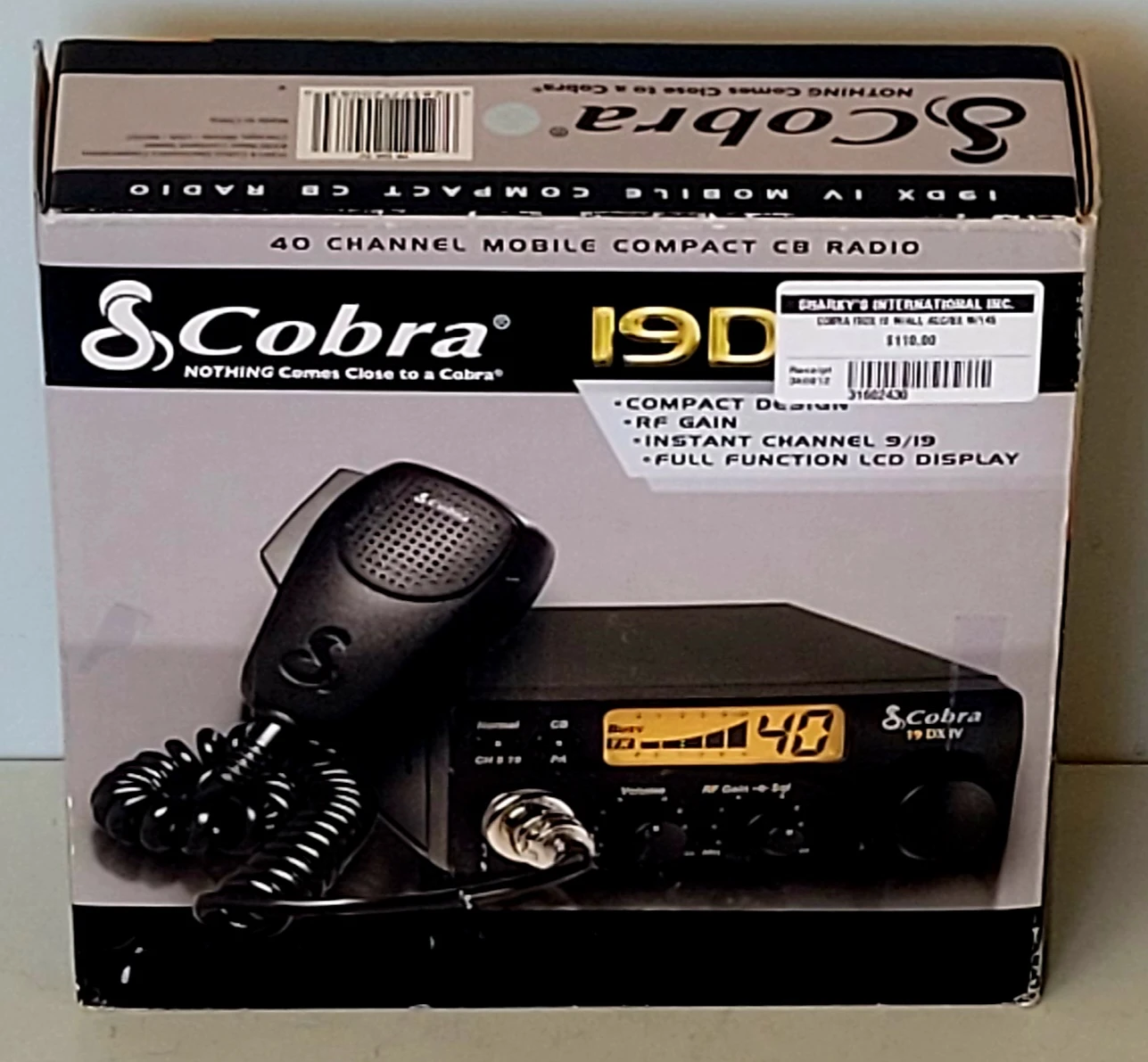 Cobra I9DX IV Mobile CB Radio (31602430)