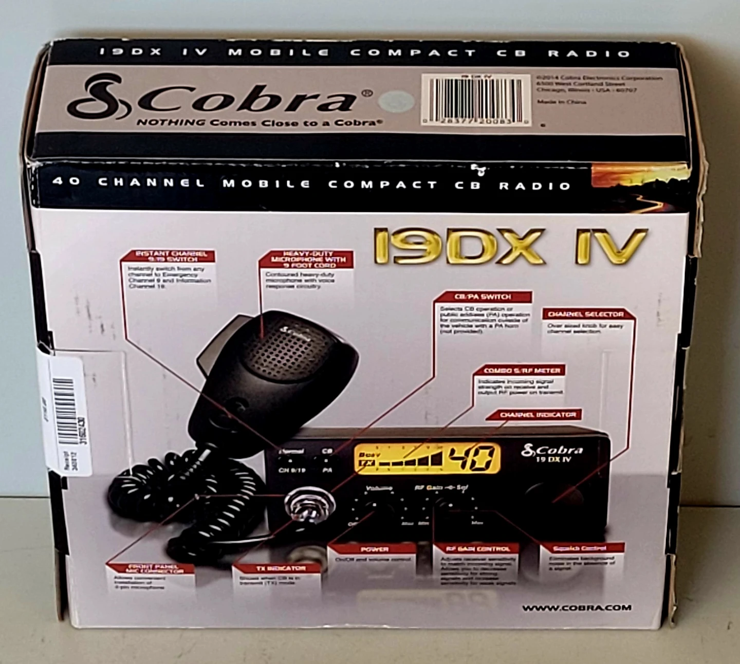 Cobra I9DX IV Mobile CB Radio (31602430) - photo 2