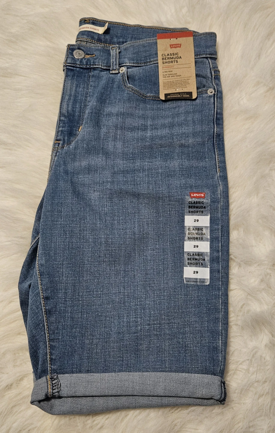 Levi's Classic Bermuda Shorts Size 29 - photo 4