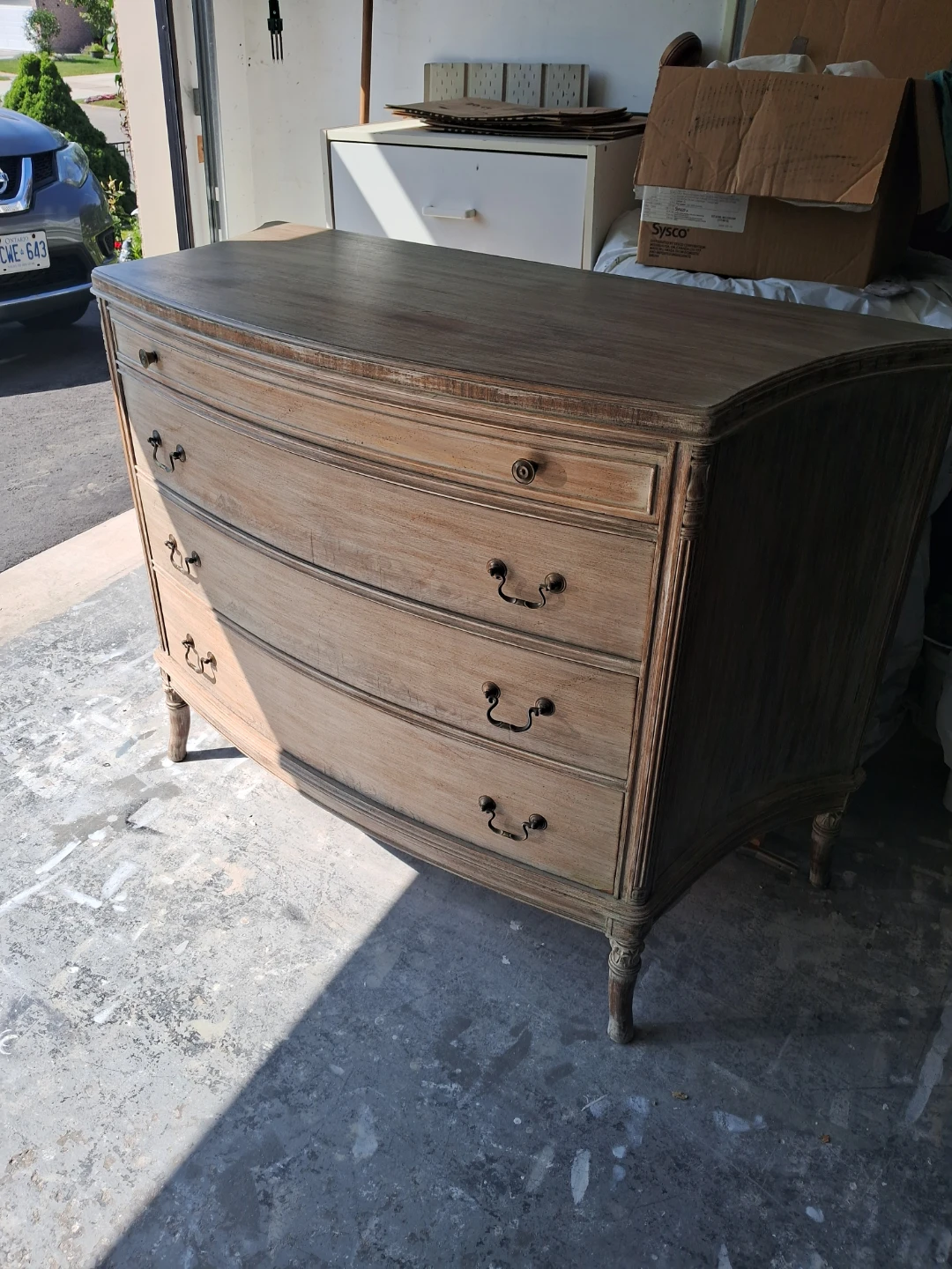 Curved 4-Drawer Dresser - photo 2