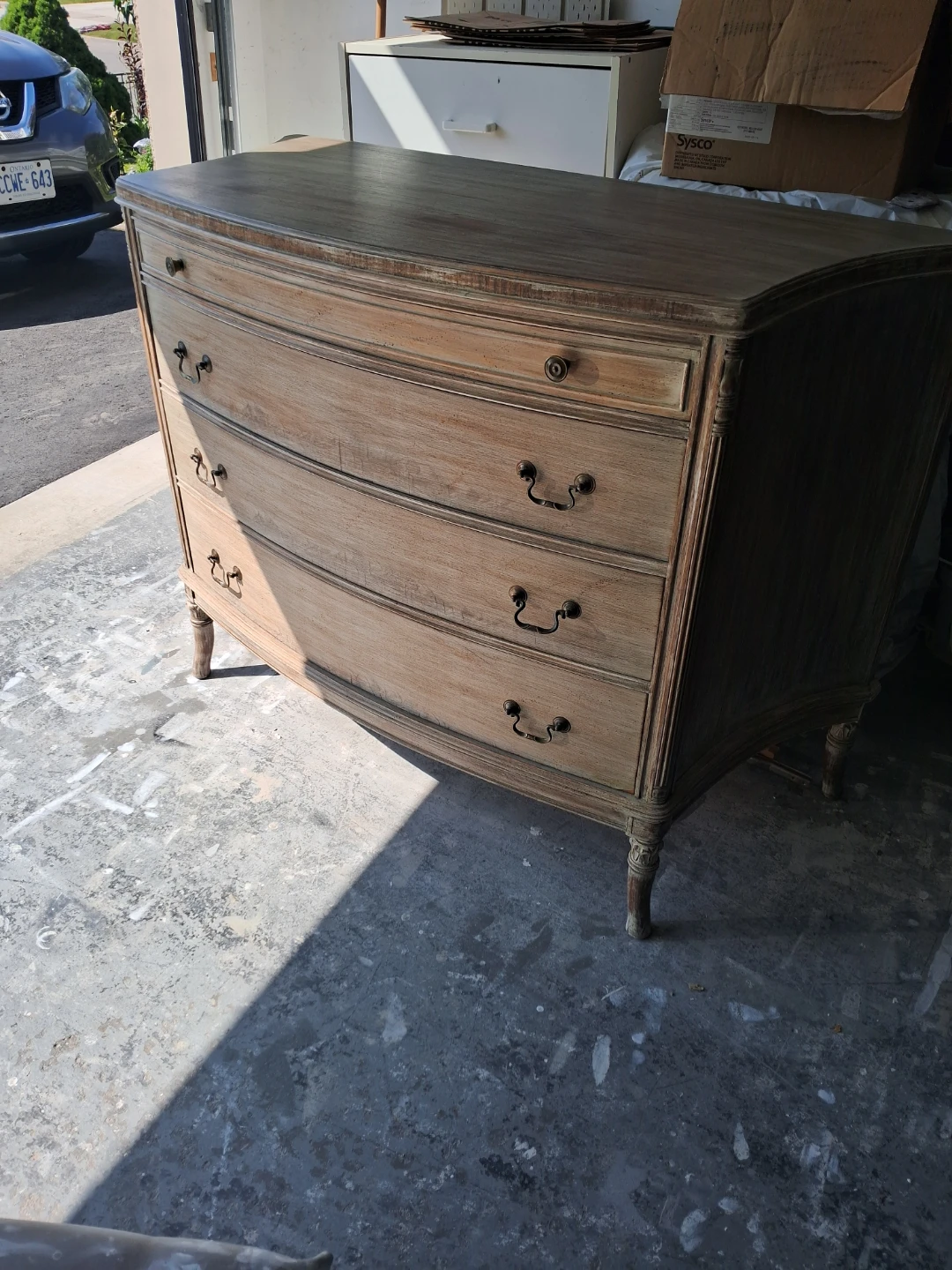 Curved 4-Drawer Dresser - photo 3