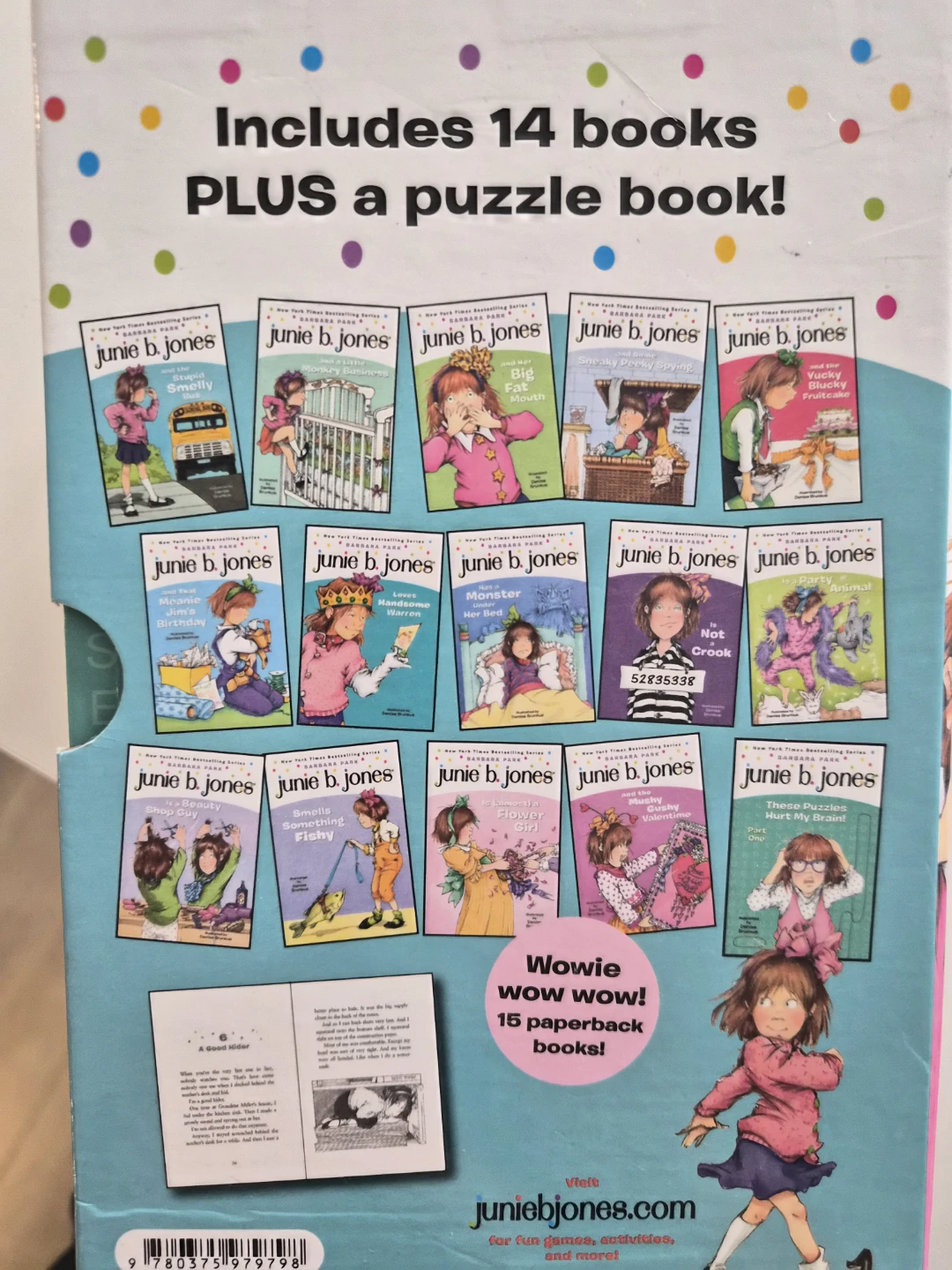 Junie B. Jones Collection 1 Books 1-14 by Barbara Park - photo 2