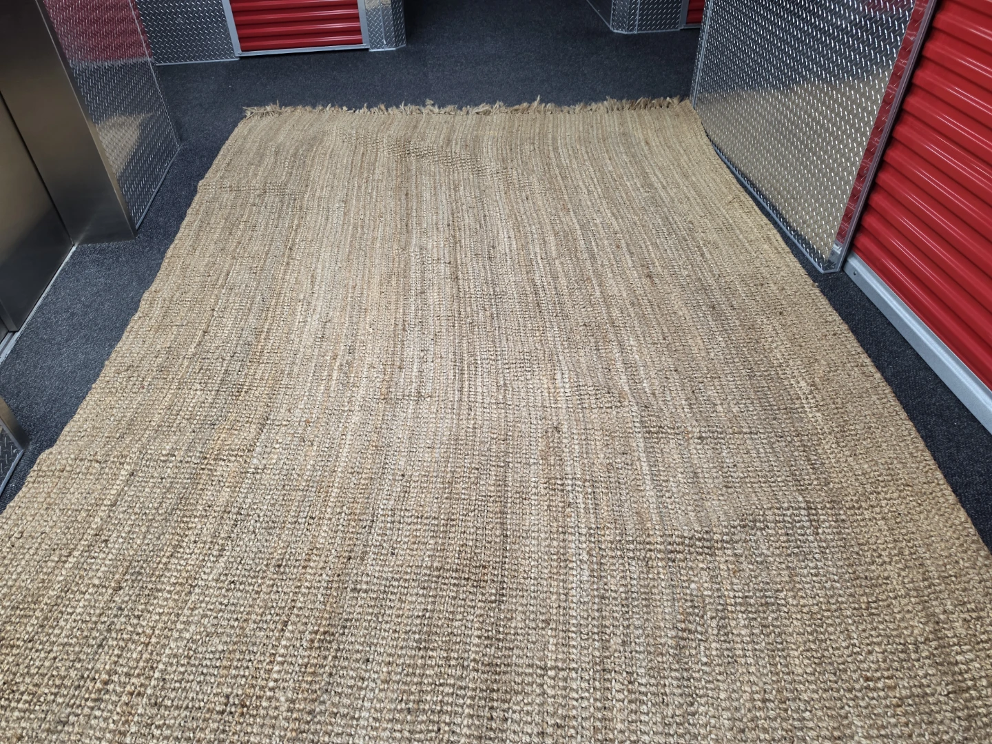 Jute Area Rug with Fringe - photo 2