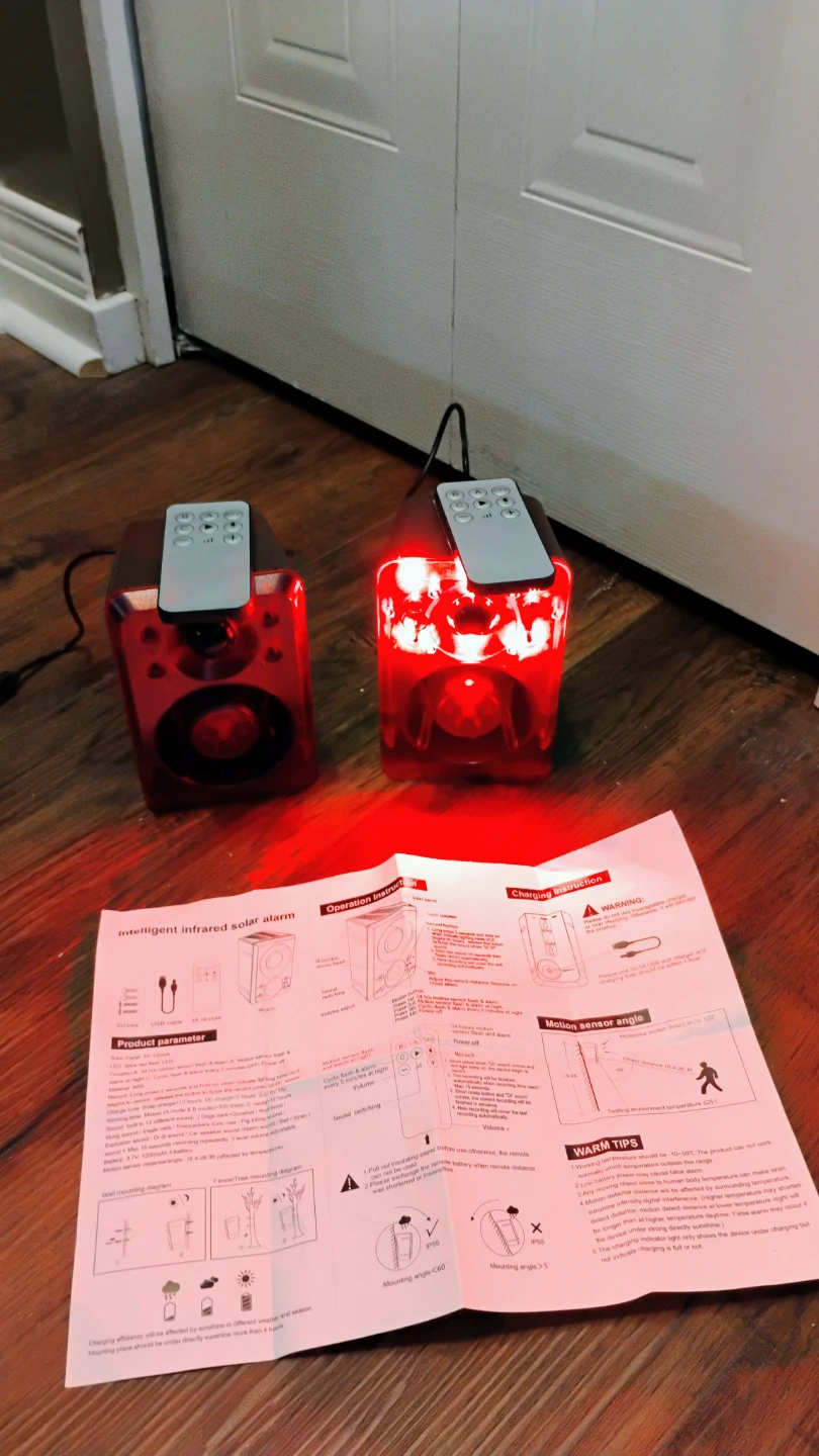 Intelligent Infrared Solar Alarm Speaker Set - photo 3
