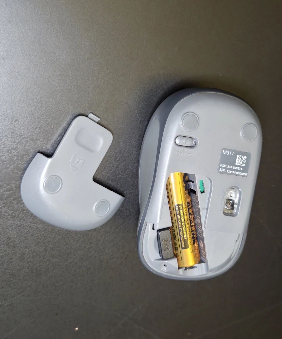 Logitech wireless mouse M317 - photo 2