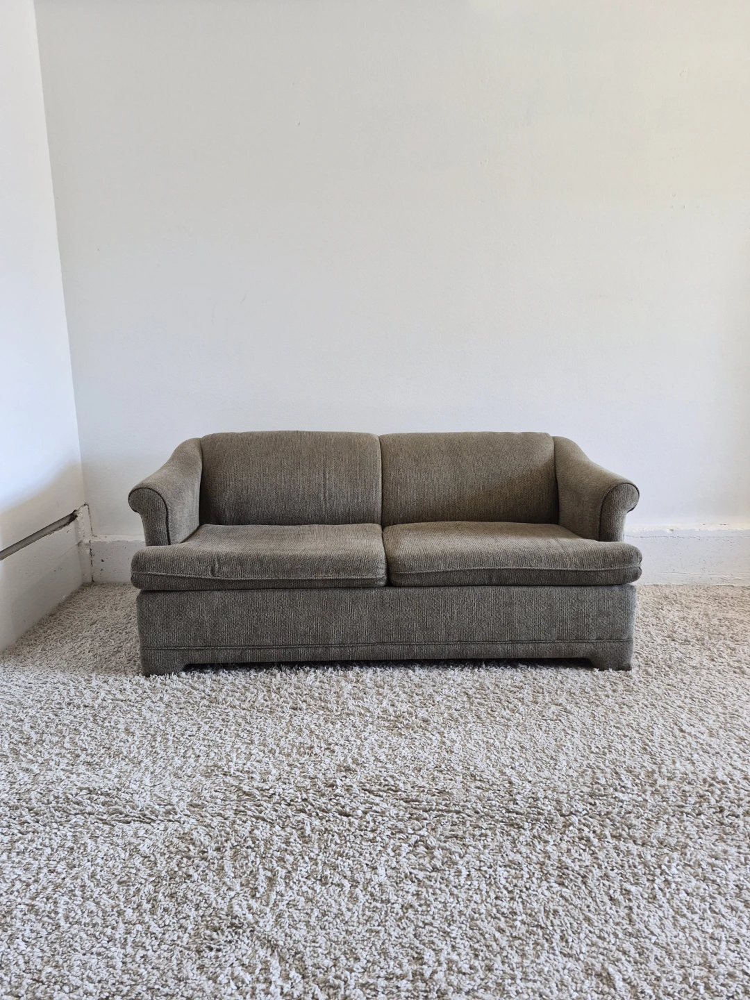 Cozy & Compact 2 Seater Loveseat Pullout Sofabed Sofa / Couch - photo 3