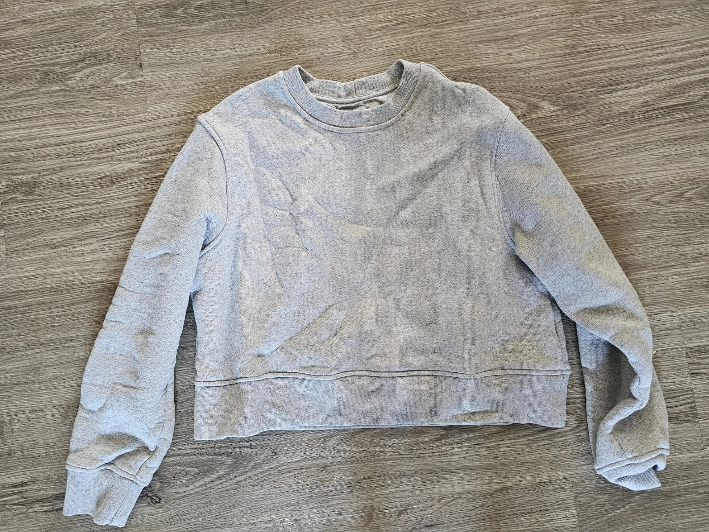 Organicbasics Grey Crewneck Sweatshirt