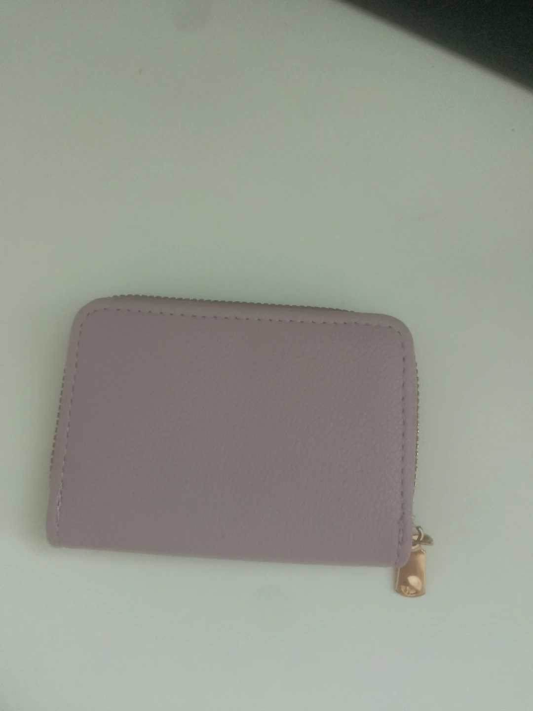 Lavender Zippered Wallet