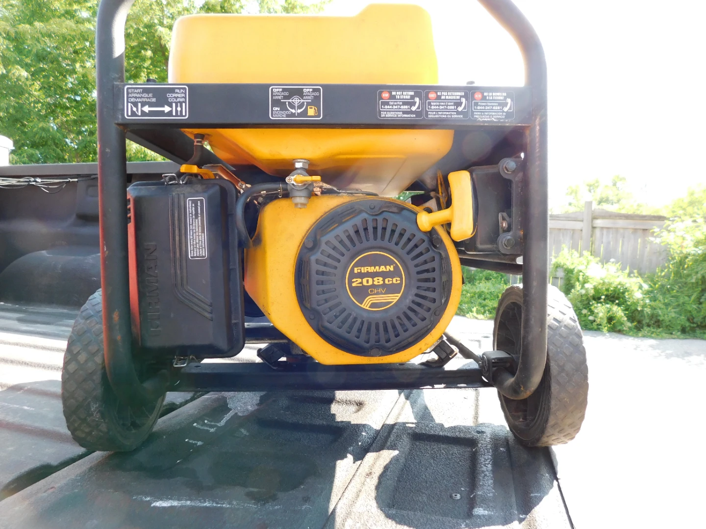 Firman 3550 Portable Generator - photo 3