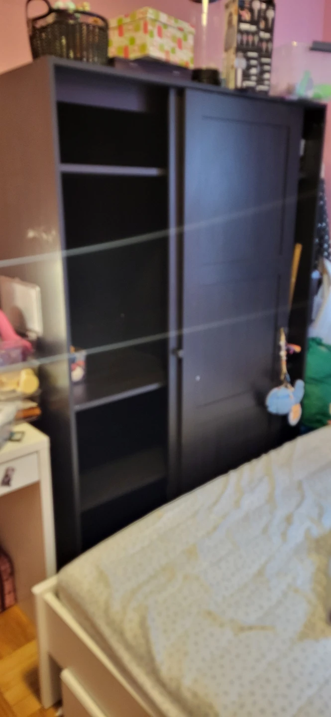 IKEA RAKKESTAD Wardrobe with sliding doors - photo 4