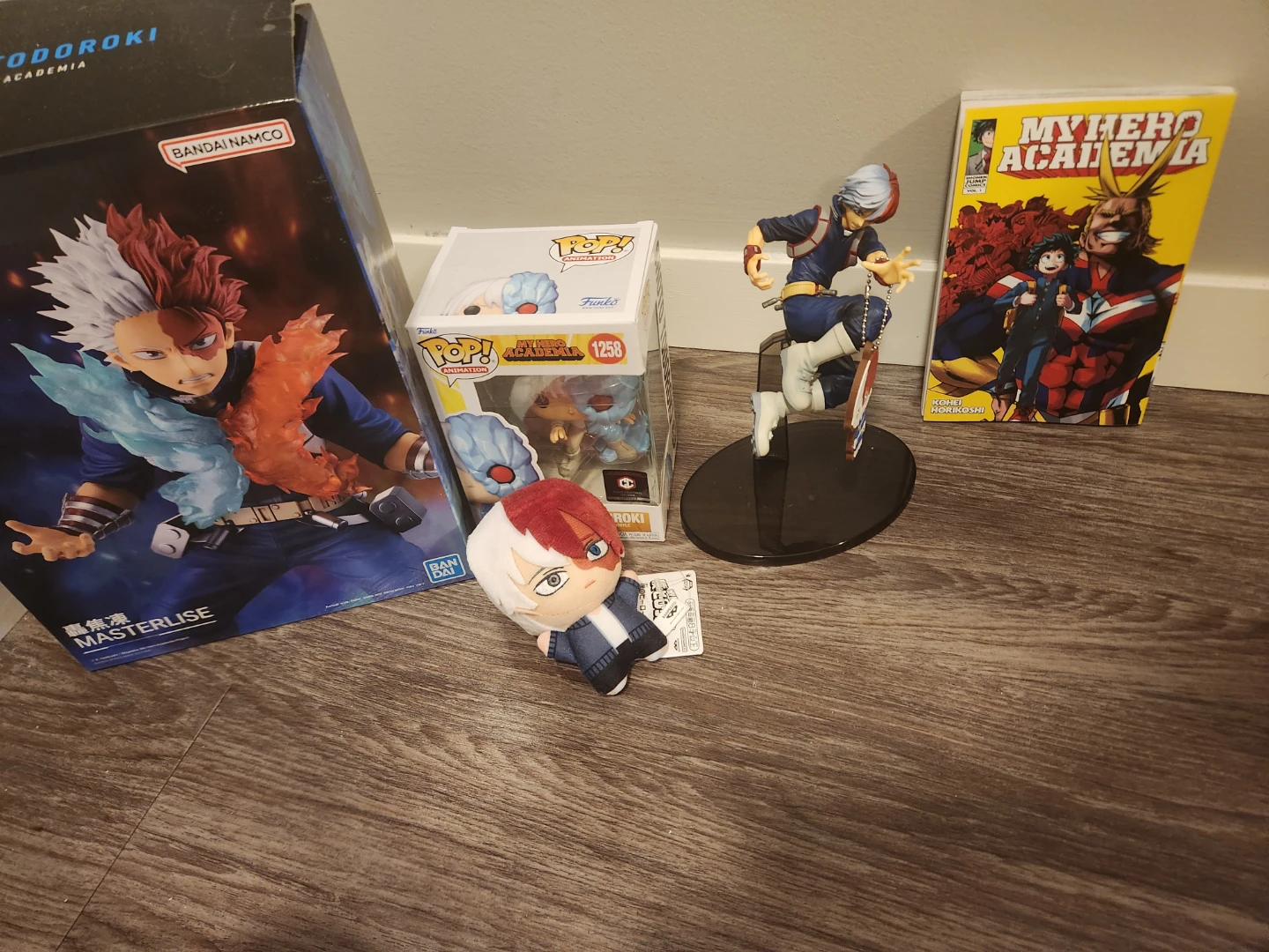 My Hero Academia Todoroki Figure and Funko Pop Lot
