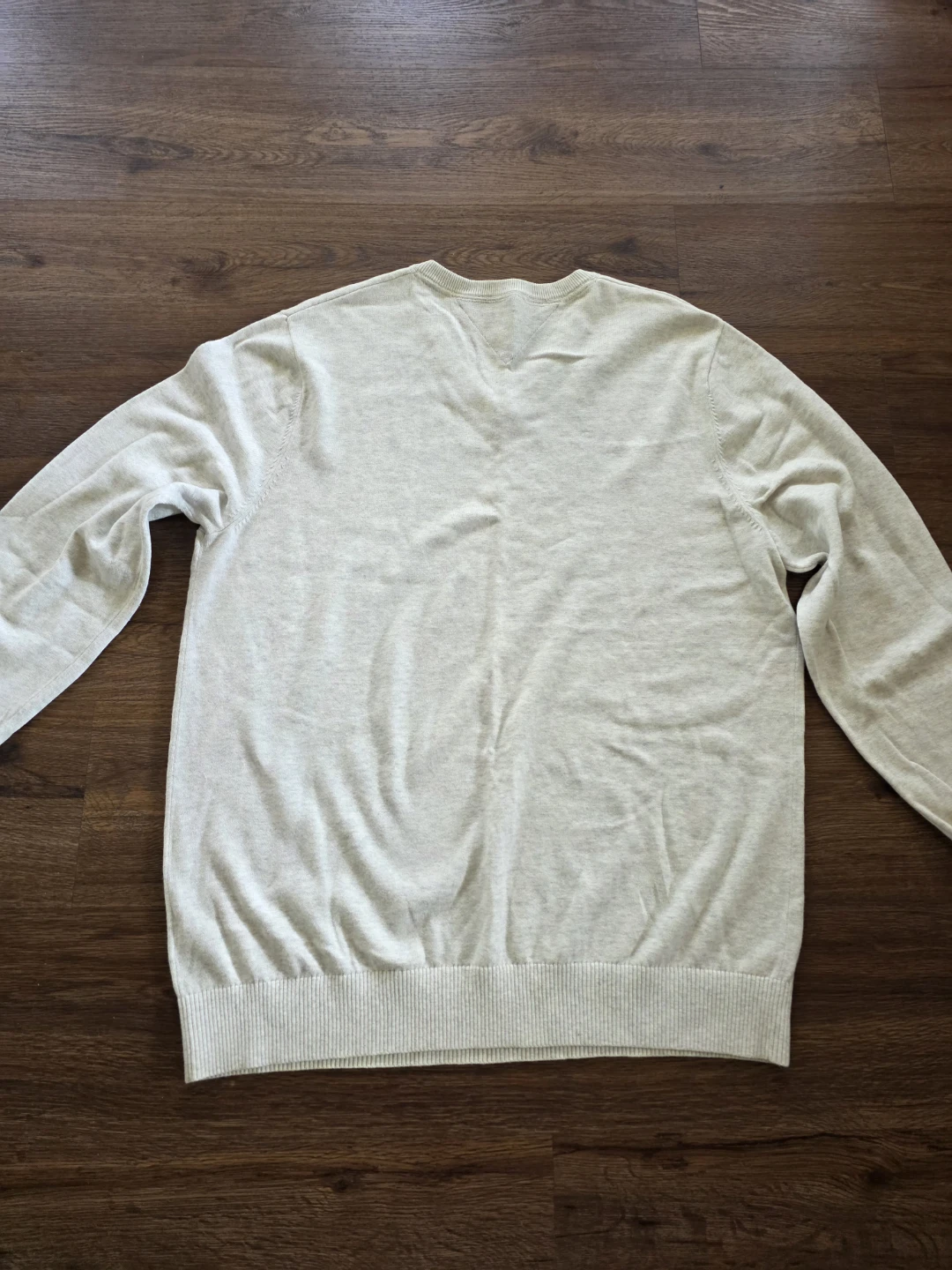 Tommy Hilfiger Argyle V-Neck Sweater XL 100% Cotton - photo 5