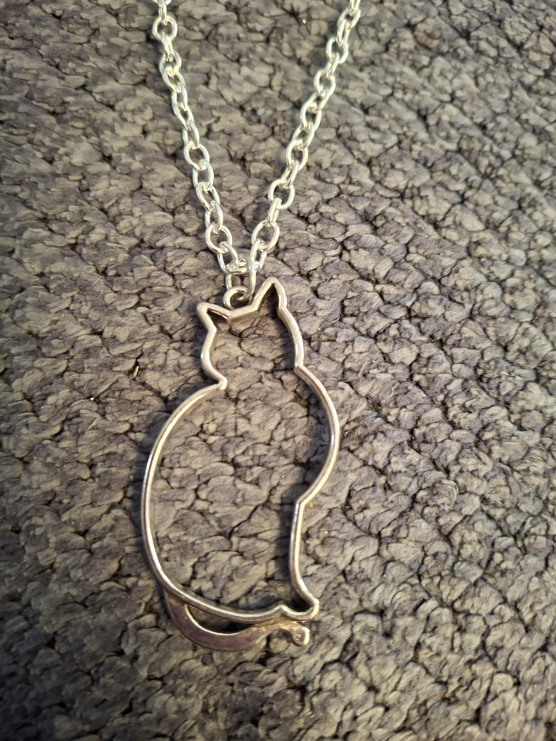 Silver Cat Necklace - photo 2