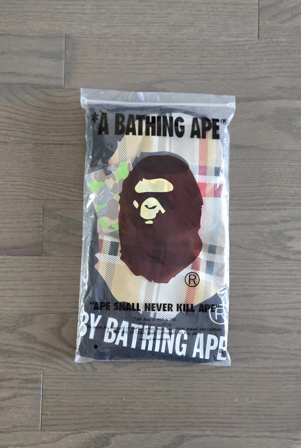 BAPE X BURBERRY T shirt  - Black - photo 5