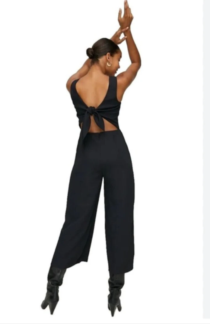Aritzia Wilfred Écoulement Wide Leg Jumpsuit - size 4 - photo 2