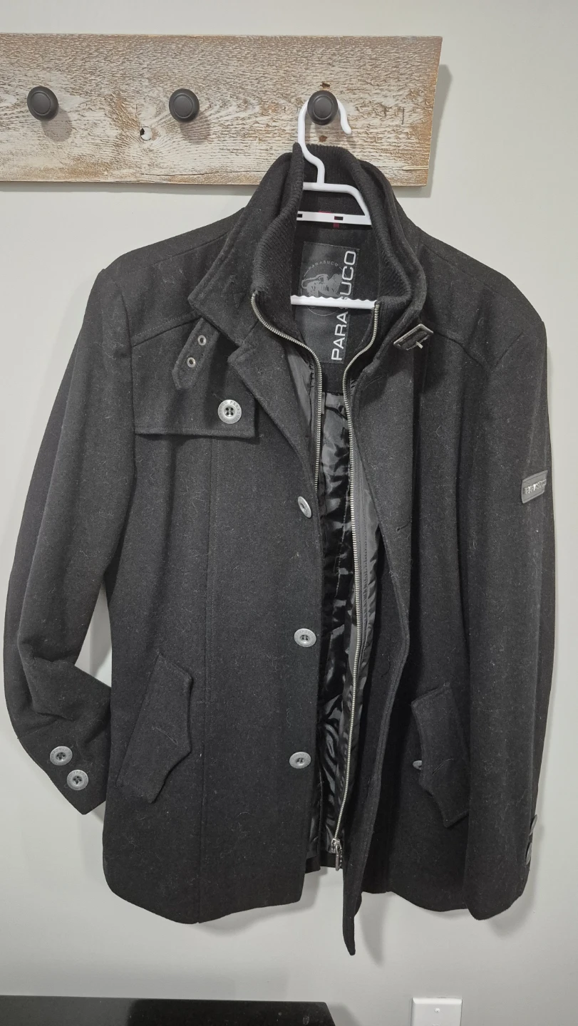 PARASUCO Men's Wool Blend Jacket