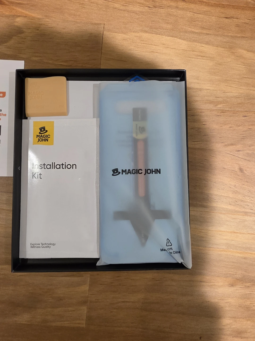 Magic John Screen Protector Installation Kit - photo 3