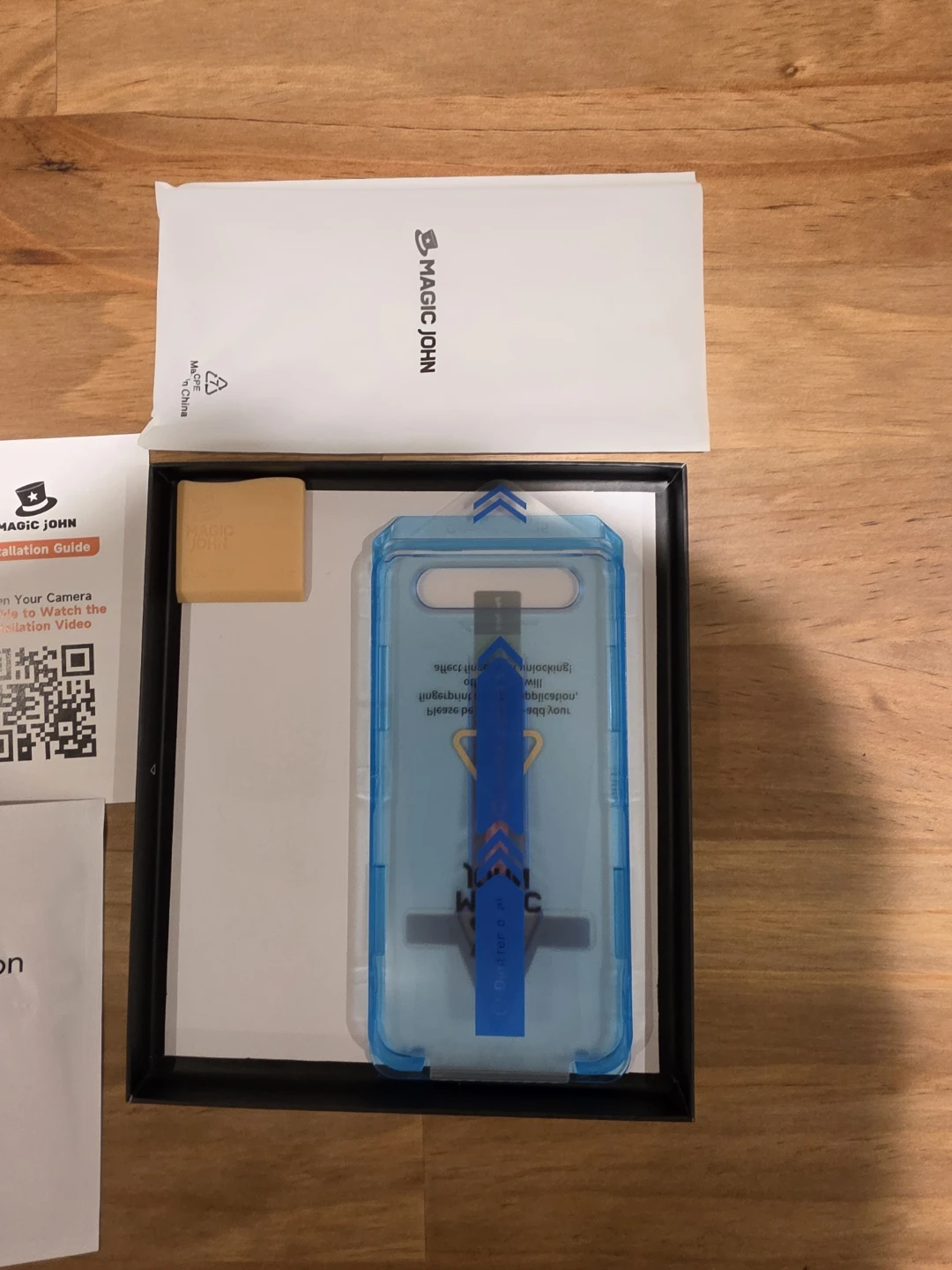 Magic John Screen Protector Installation Kit - photo 4
