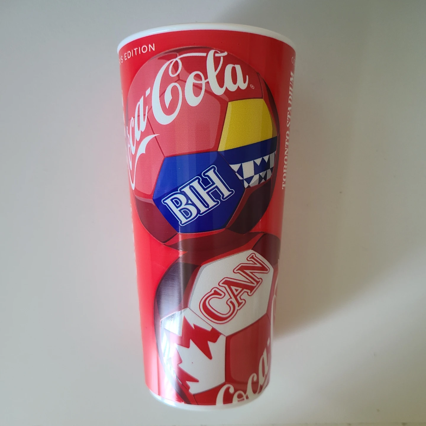 Coca-Cola Collector's Edition FIFA Cups ($20 each) - photo 3