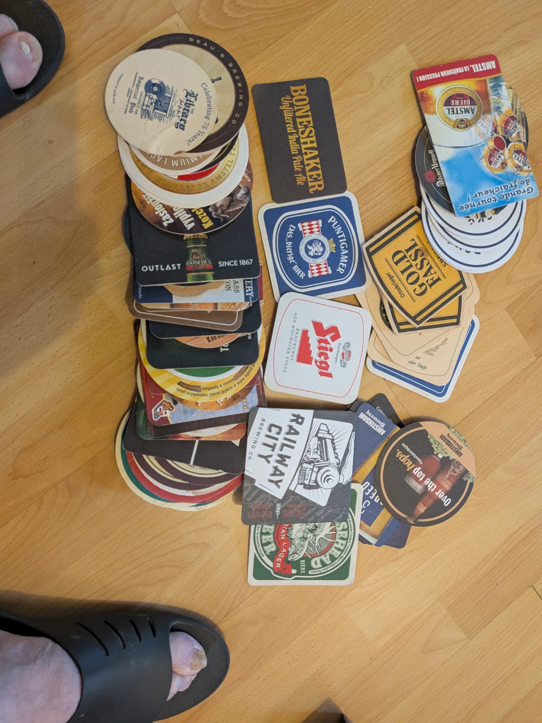 Collection of Beer Coasters Free