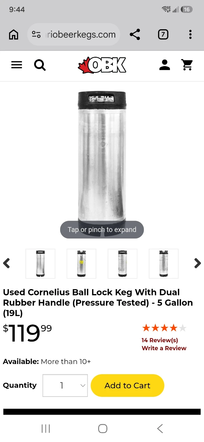 Stainless Steel Cornelius Keg ball lock - photo 5