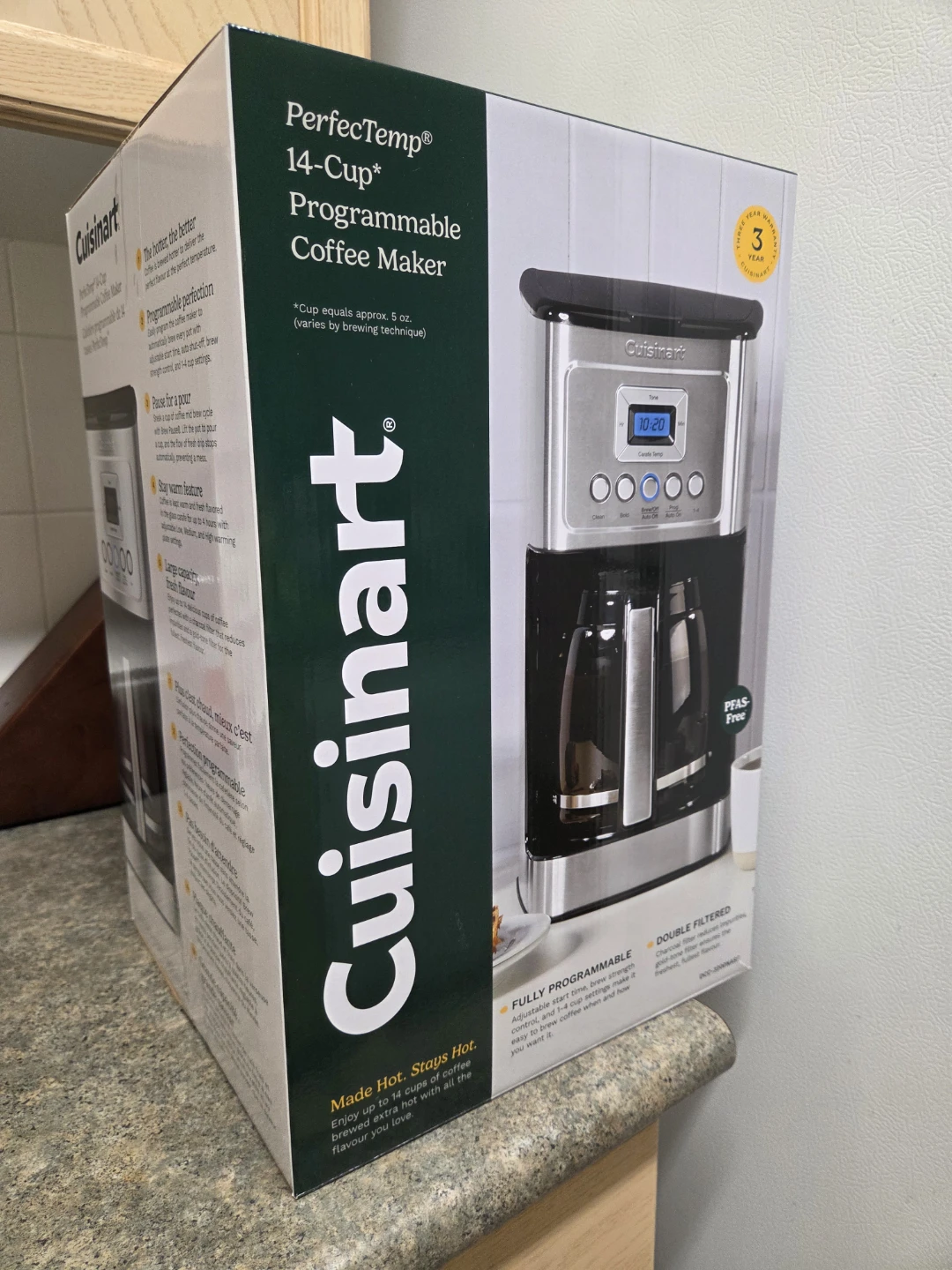 BNIB cuisinart  coffee maker ( retail price $129+TAX) - photo 2
