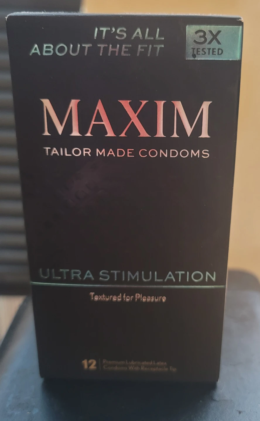 Maxim Ultra Stimulation Tailor Made Condoms - 12 Count (sealed)