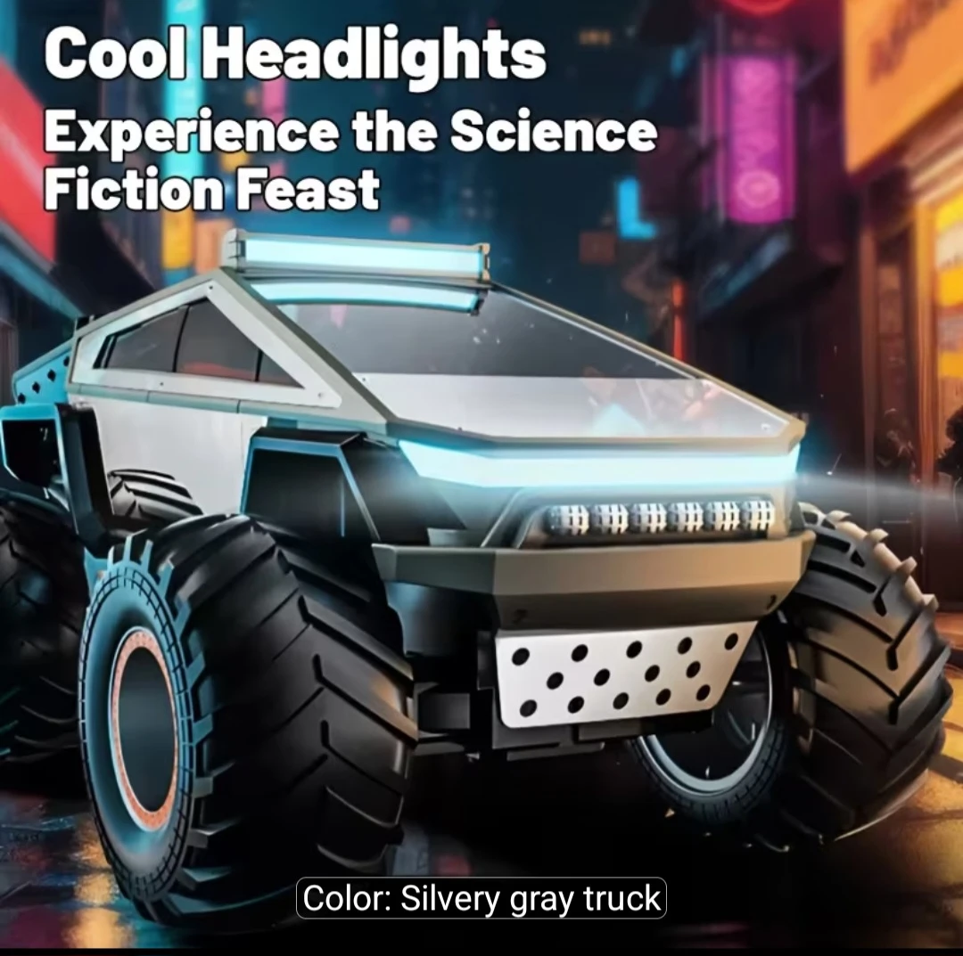 Cyberpunk LED Monster Truck Toy (InBox) - photo 5