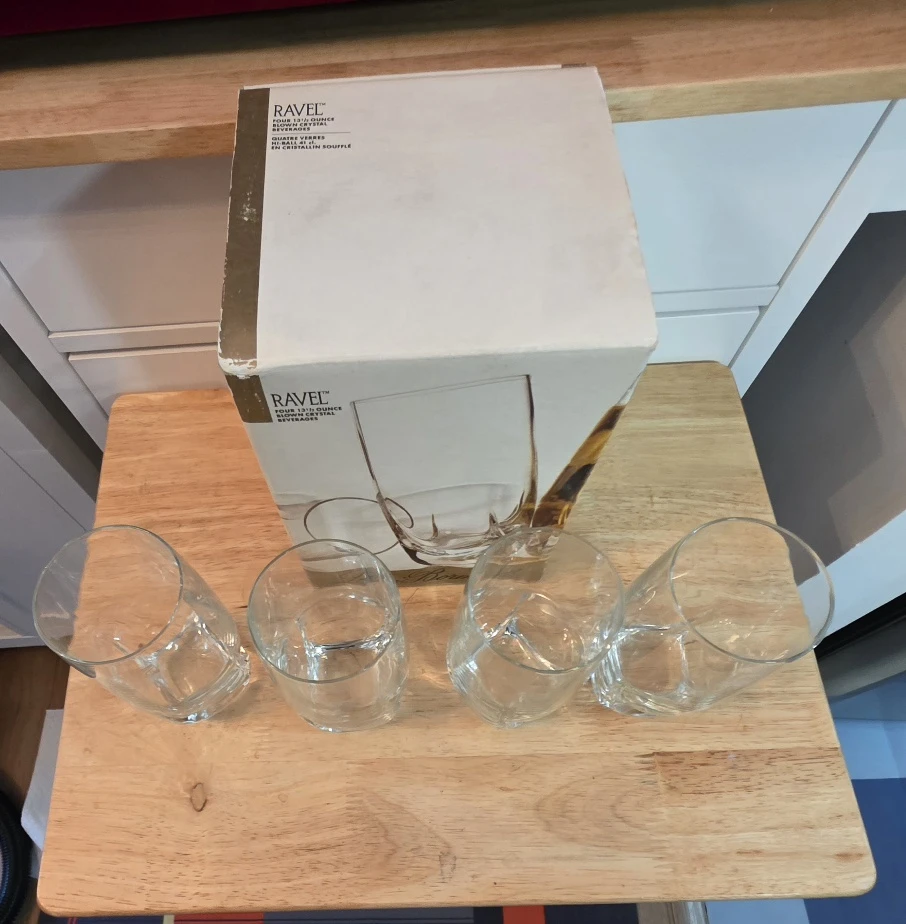Luigi Bormioli Ravel Four 13.5oz Highball Glasses - photo 4