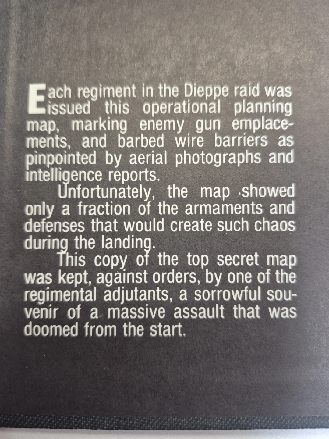The Dieppe Raid 1942 Map by Whitehead/Macartney-Filgate - photo 2