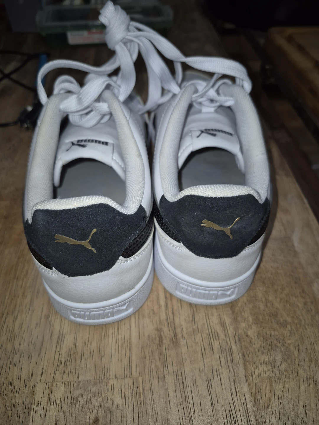 Puma White Sneakers size 9