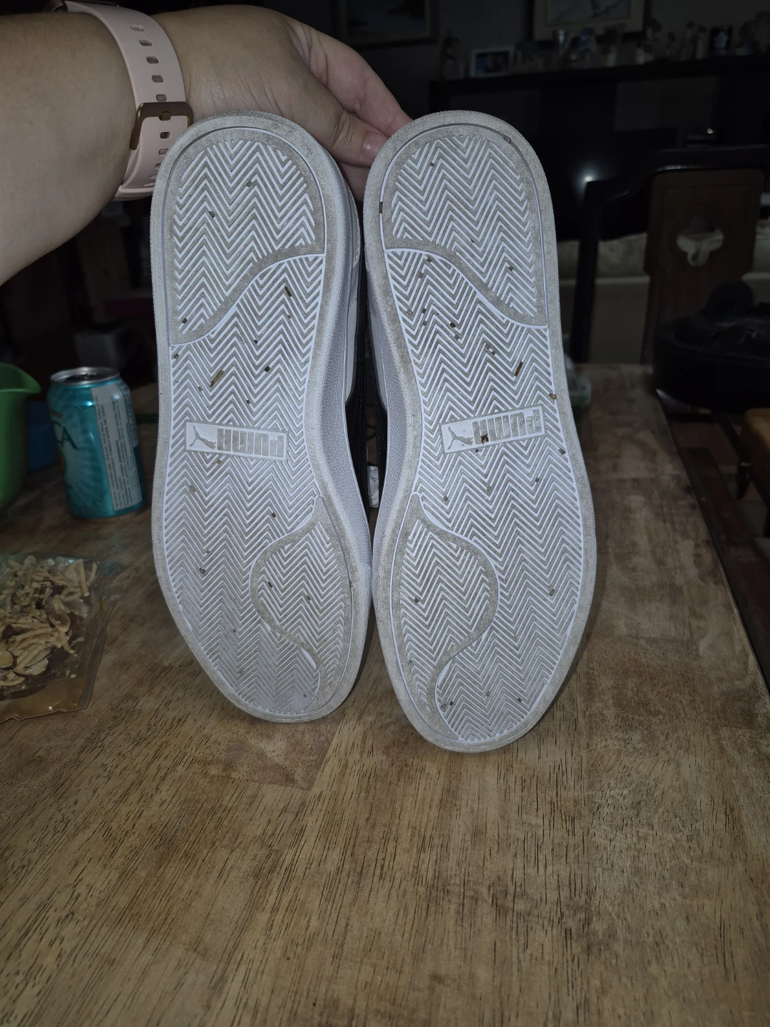 Puma White Sneakers size 9 - photo 3