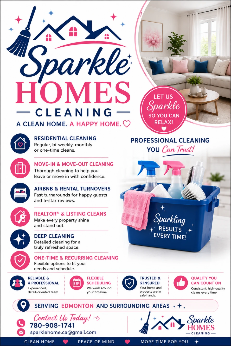 Sparkle Homes Cleaning Services