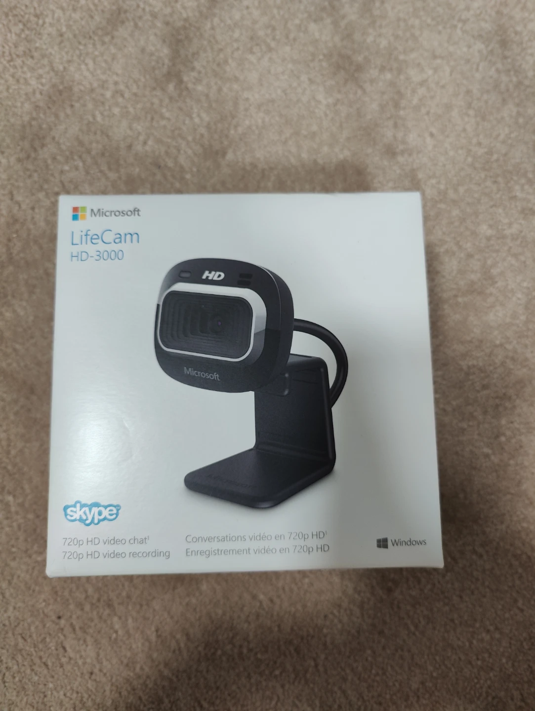 Microsoft LifeCam HD-3000 Webcam (New!)