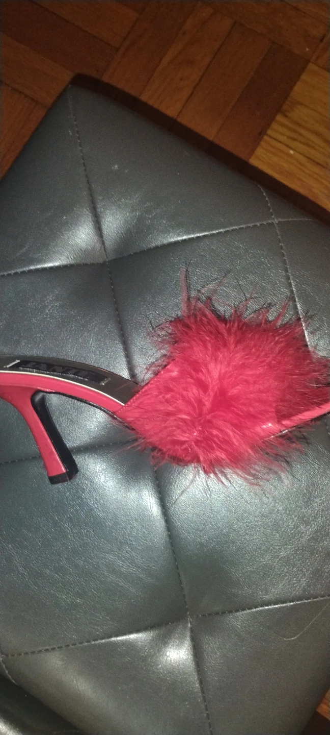 JANTE Red Feathers Heeled Sandals - photo 2