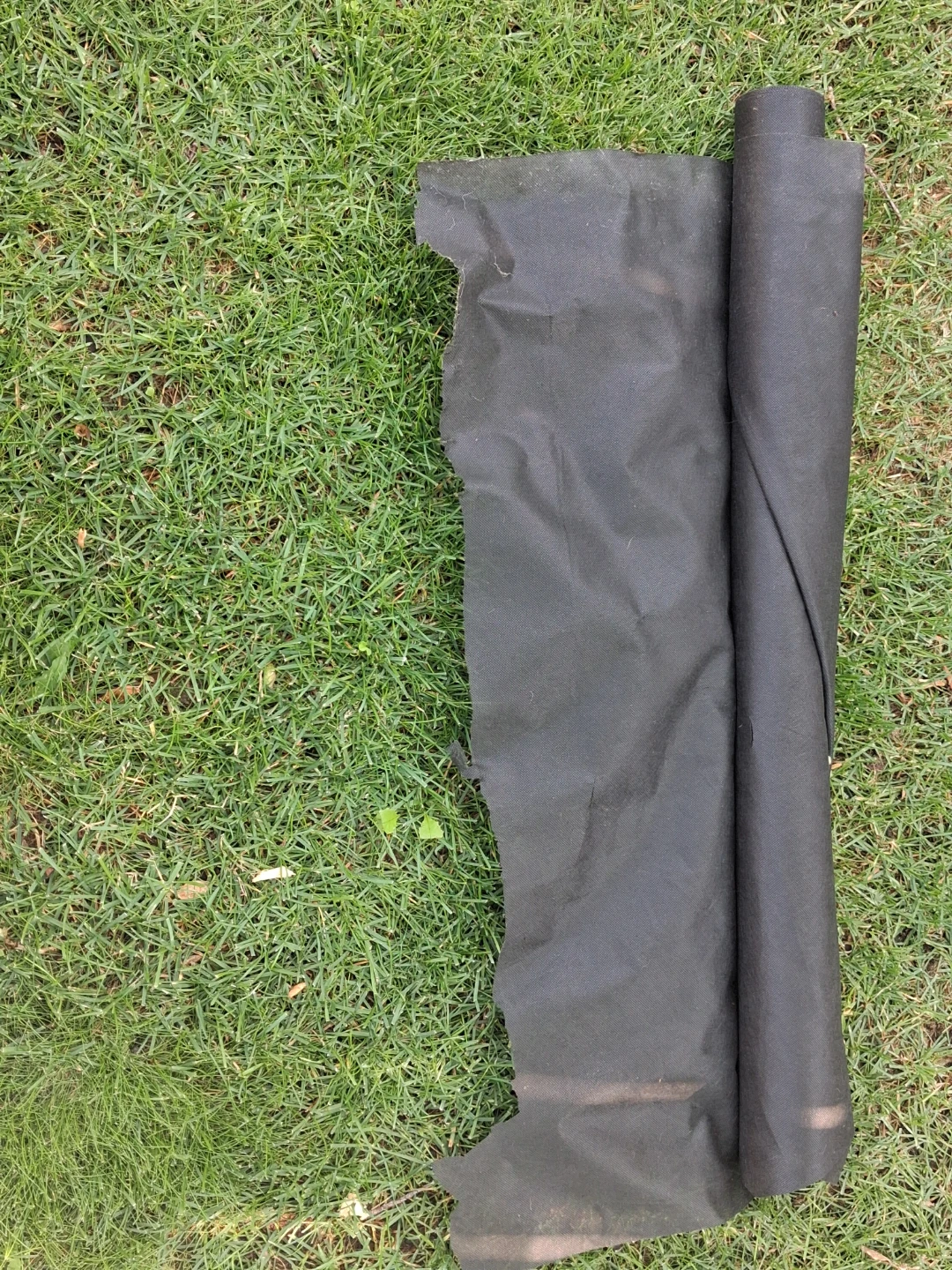 Black Landscape Fabric Roll