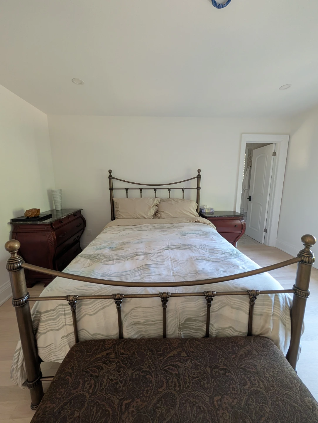 Ornate Metal Bed Frame