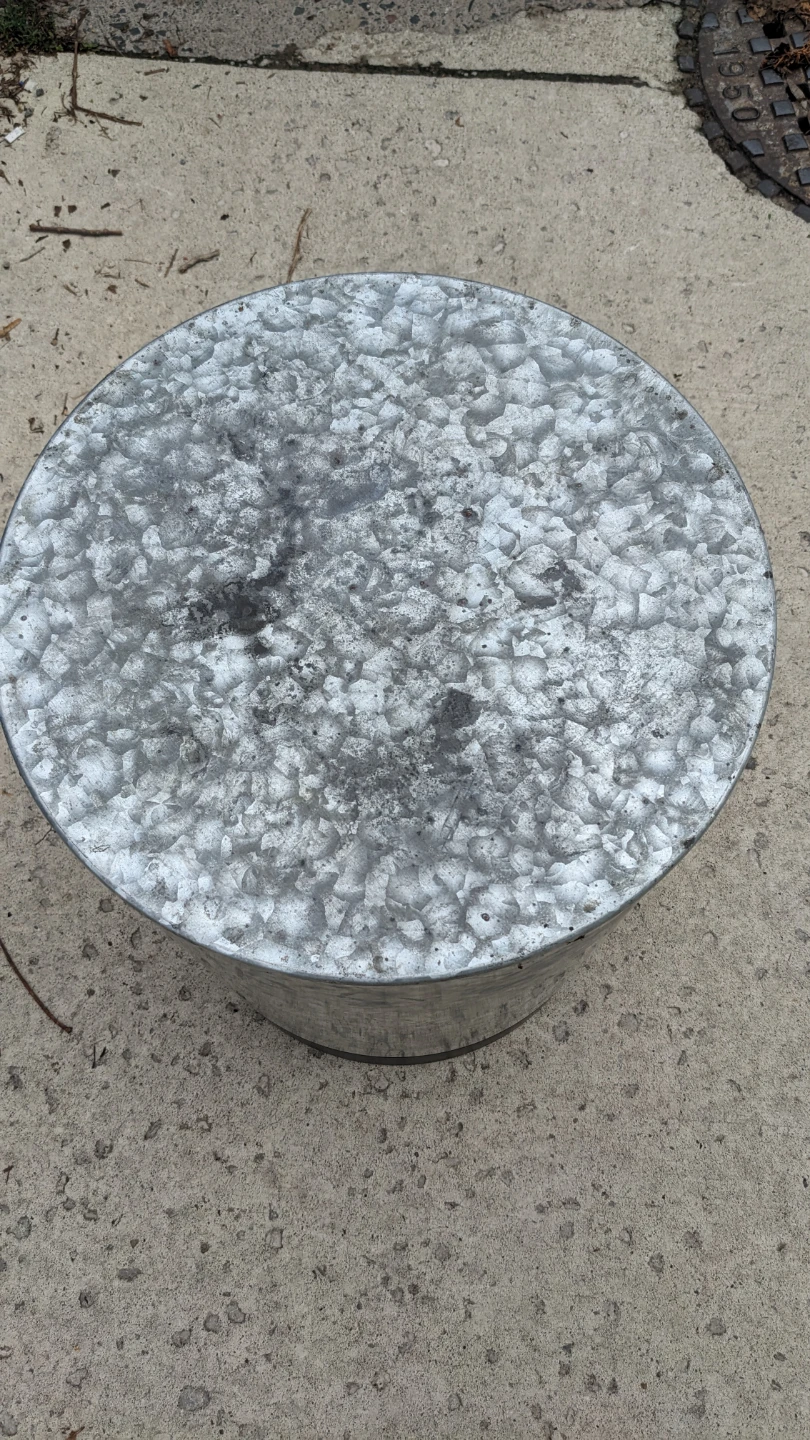 Target "Threshold" Galvanized Accent Table - photo 2