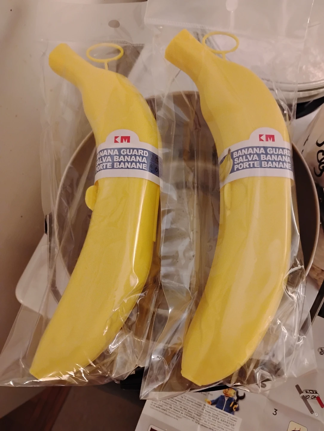 2x Banana Guards - Yellow