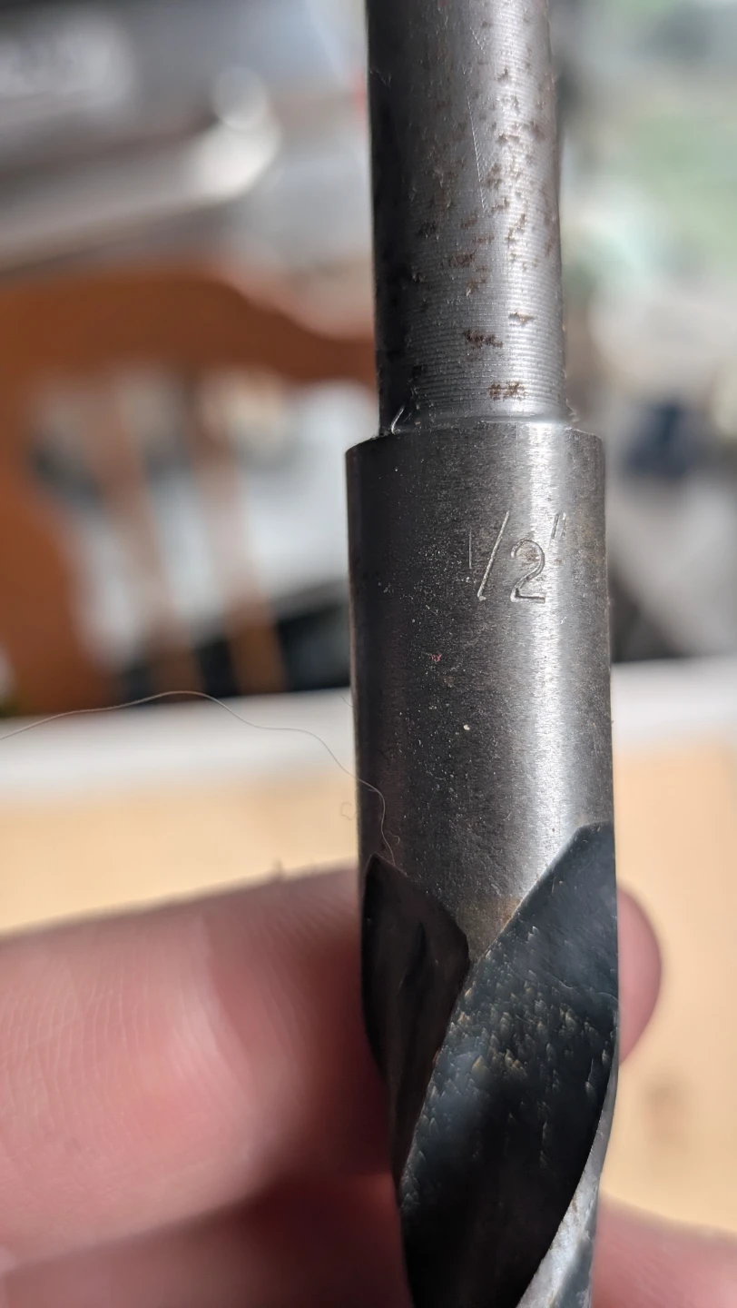 Benchmark Brad Point Wood Drill Bits - 1/2" and 3/8" - photo 5