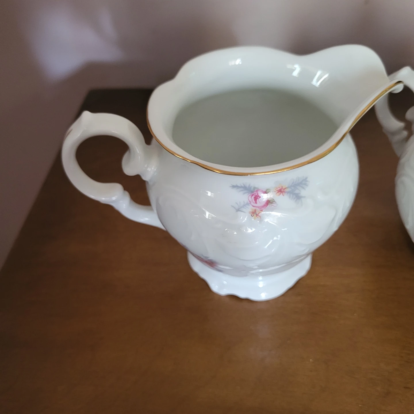 Wawel Porcelain Sugar Bowl and Creamer Set - photo 2