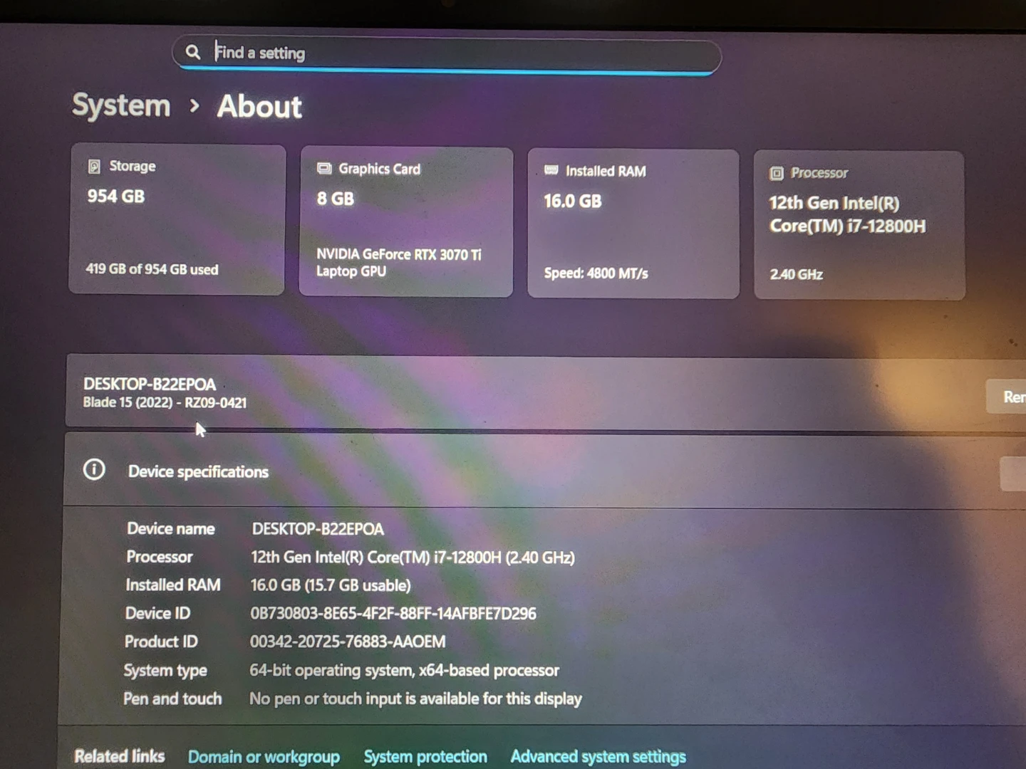 Razer Blade 15 (360HZ) Gaming Laptop - photo 4