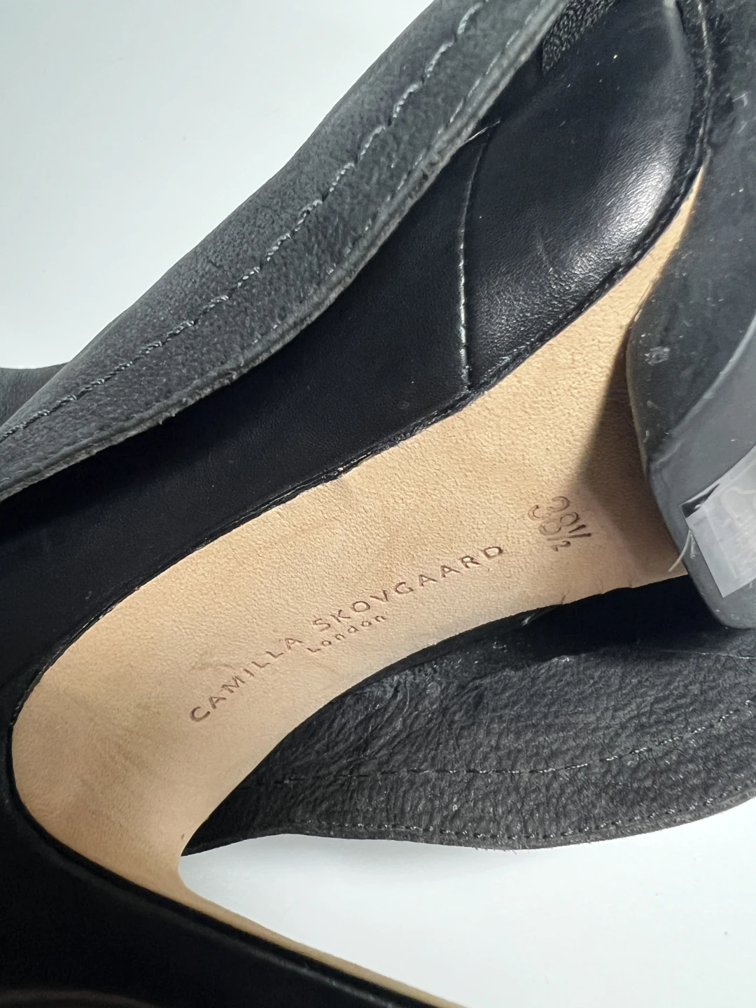 Camilla Skovgaard Black Leather Ankle Boots - photo 4