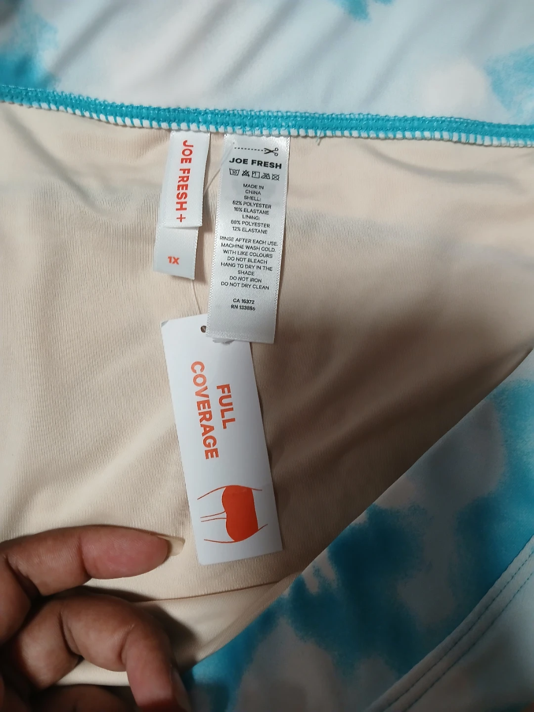Joe Fresh Swim Bottoms Size 1X - photo 2