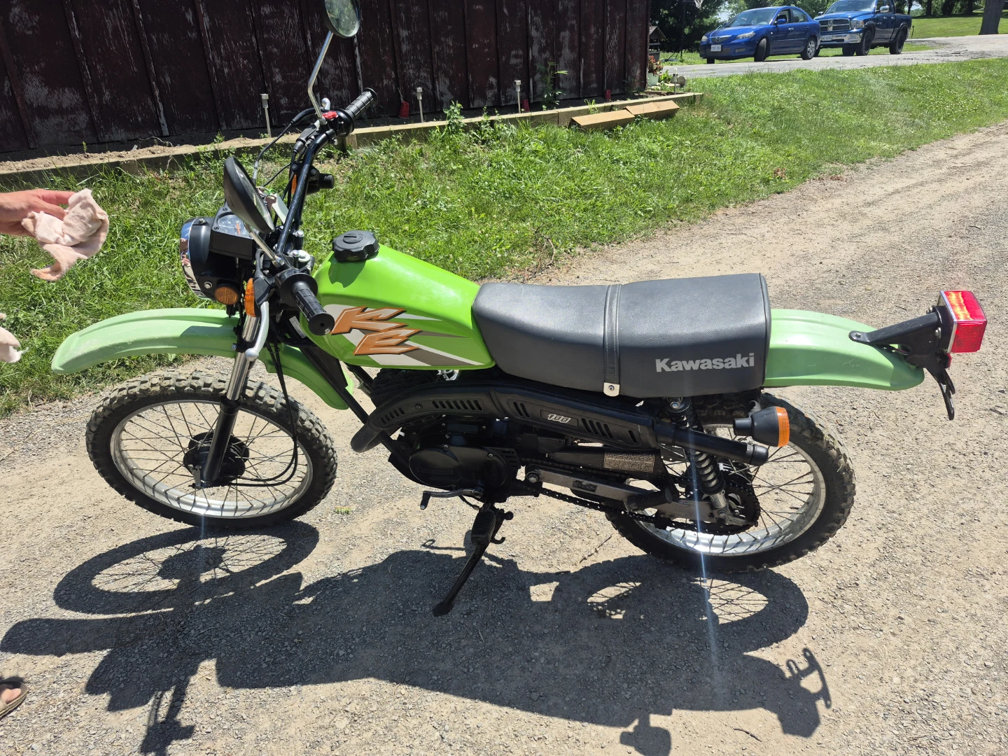 Kawasaki 100cc Motorcycle